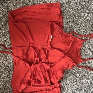 Women's Cross Back Romper